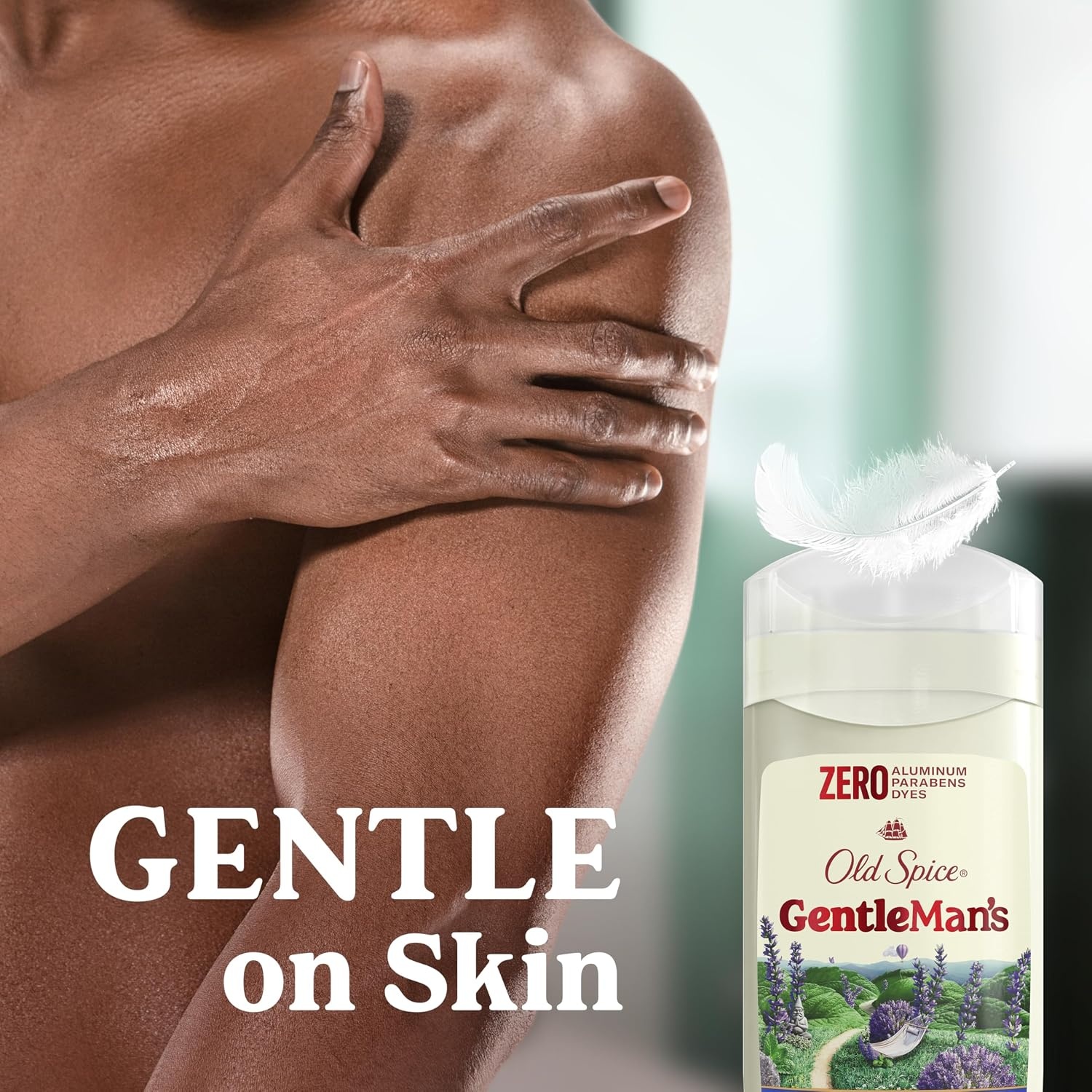 image:imageOld Spice GentleMans Aluminum Free Dry Feel Deodorant for Men 247 Lasting Freshness Gentle on Skin with Skin Conditioners Lavender Mint Scent 30 oz Pack of 3Lavender Mint