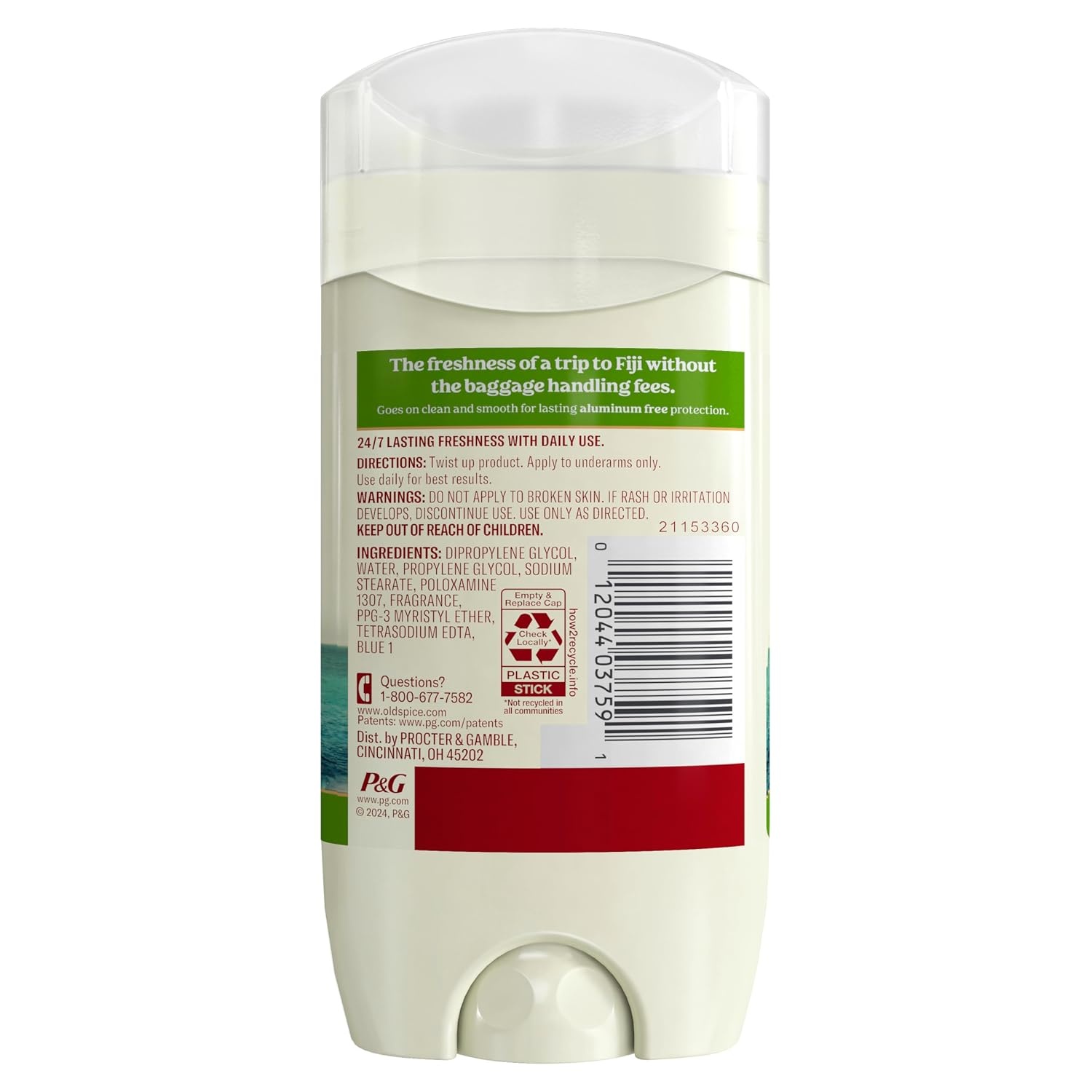 image:imageOld Spice Mens Deodorant AluminumFree Timber with Sandalwood 30oz Pack of 3 with TravelSize Swagger Body WashFiji Swagger