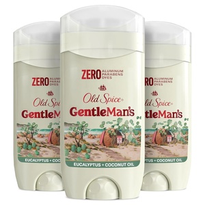 Old Spice GentleMan’s Aluminum Free Dry Feel Deodorant for Men, 24/7 Lasting Freshness, Gentle on Skin with Skin Conditioners, Lavender + Mint Scent, 3.0 oz (Pack of 3)(Eucalyptus + Coconut Oil)